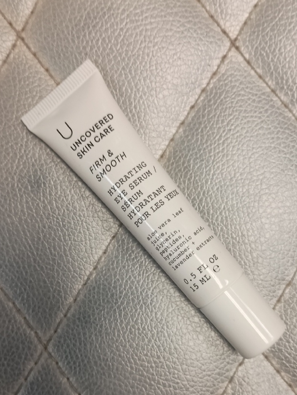 Pure Romance Uncovered Skin Care Firm & Smooth Hydrating Eye Serum - White